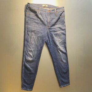 Madewell 10" High Rise Skinny Jeans Size 31 P Petite Denim
